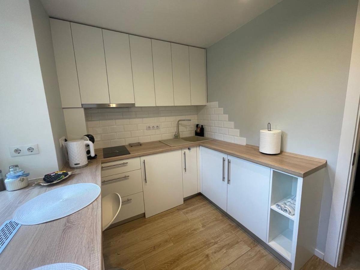 Апартаменты Modern 1Br Haven Near Two Parks Рига Экстерьер фото